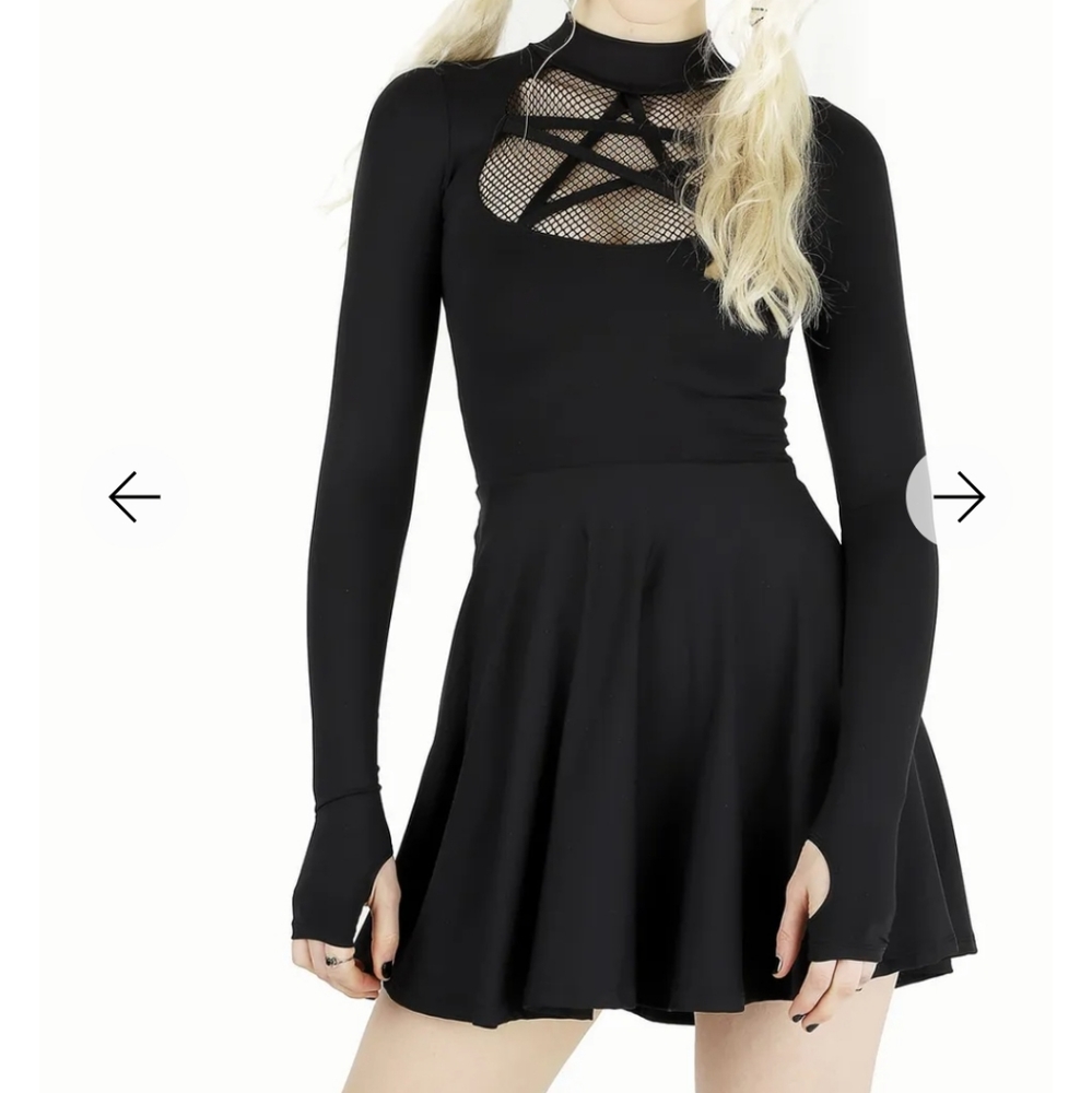 Blackmilk Magic Heart ls dress- Small